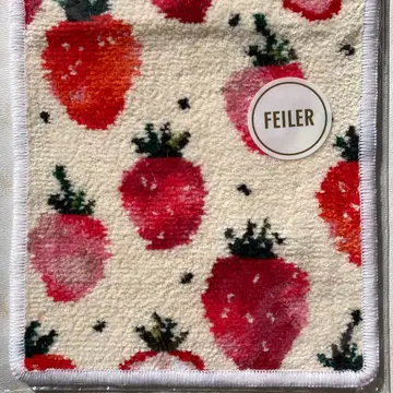 스트로베리 도트 손수건 파우치