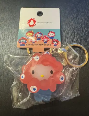 키티 미야쿠미야쿠 산리오 클리어 컬러 오사카 간사이 만박 키링 2