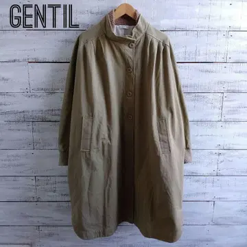 W492 GENTIL 보아 오버 사이즈 코트