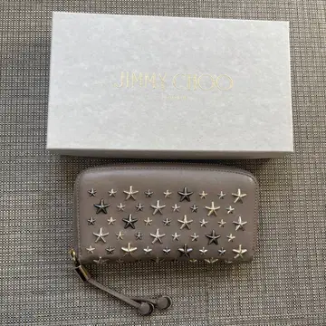 지미추 별 모양 스터드 장지갑 그레이지