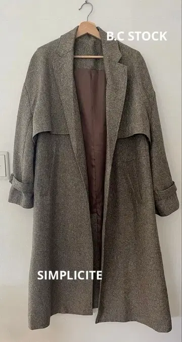 B.C STOCK SIMPLICITE 3way 롱 코트