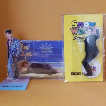 SnowMan 이와모토 테루 씨 아크릴 스탠드 3종