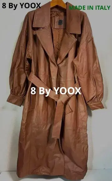 8 By YOOX 오트 바이유 양가죽 롱 코트