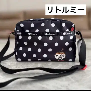 무민 MOOMIN 리틀미 도트 숄더백 BAG 포켓 다수
