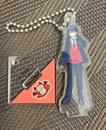 컬러풀 피치 카라피치 아크릴 스탠드 키링 유안군 아크릴 스탠드