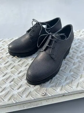 블랙 레이스업 슈즈 새상품 이탈리아제