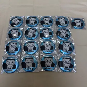 헌터헌터 컬렉션 캔뱃지 레오리오 17점