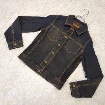 [ 23구 ] 데님 자켓 빈티지 컬러 스트레치 데님 자켓 사이즈 32