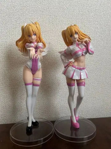 애니메이션 캐릭터 피규어 2개 세트