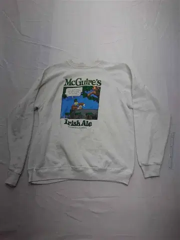 앤드 헤인즈 Hanes 프린트 맨투맨 남성용 XL 화이트 계열