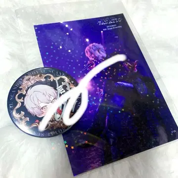 luz 친필 사인 캔뱃지 로얄 스캔들