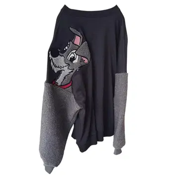 디즈니 아리스토캣 트럼프 손잡이 트레이닝 맨투맨