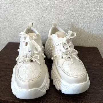 MAJESTIC LEGON 2WAY 데코 리본 스니커즈