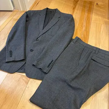 theory 수트 그레이 더블 브레스트 36
