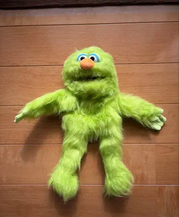 시리 퍼펫 그린 몬스터 Silly Puppets