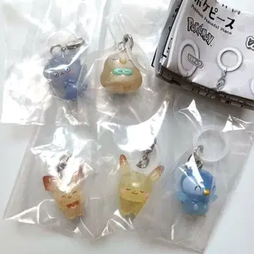 포켓피스 메지루시 가챠 마스코트 컴프 세트