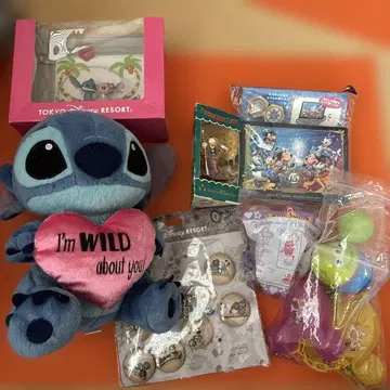 스티치 봉제 인형 세트