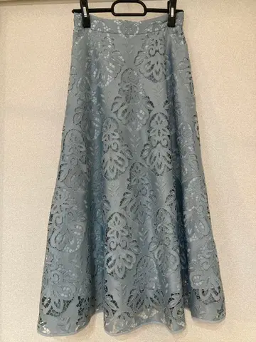 새상품급 머큐리 듀오 레이스 플레어 스커트