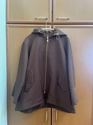 Unaca 후드 부착 블루종 38