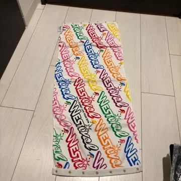 WEST. Westival 컬러풀 타월 대형 사이즈