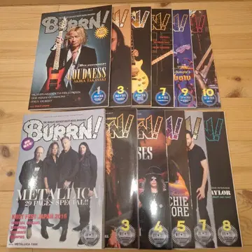 BURRN! 2016~2017년 12권 묶음