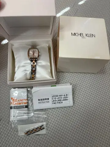 MICHEL KLEIN 쿼츠 시계 실버/골드