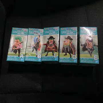 원피스 월드 콜렉터블 피규어 최악의 세대 2 컴프 세트