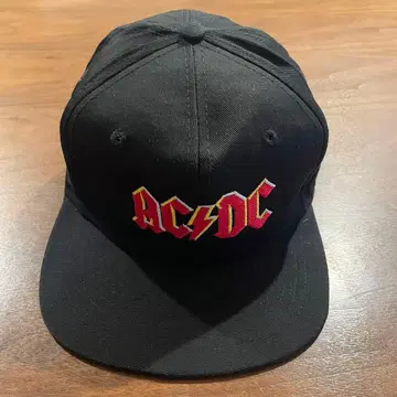 배송비 포함 80s DEADSTOCK AC/DC 캡 빈티지