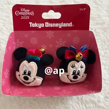 디즈니 크리스마스 미키 미니 반지 2025 미사용 새상품