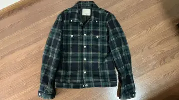 마리오 마테오 체크 블루종 그린 체크 사이즈 48