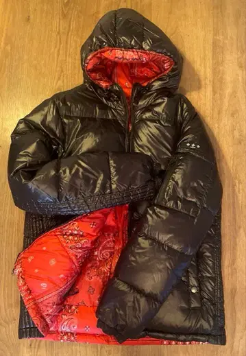 TATRAS 반다나 패턴 다운 자켓 리버서블 04