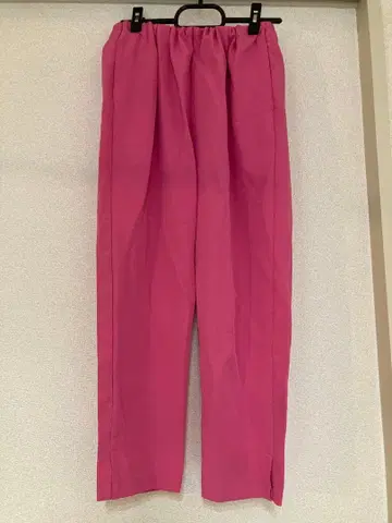새상품급 미 핑크 테이퍼드 팬츠