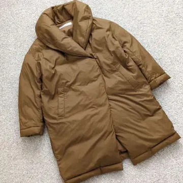 저널 스탠다드 숄카라 타프타 다운 자켓 카멜