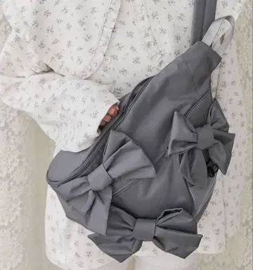 merry jenny 리본 원숄더백