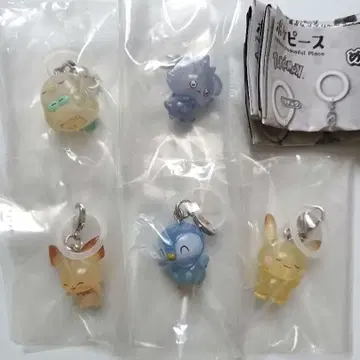 포켓피스 메지루시 가챠 마스코트 컴프 세트