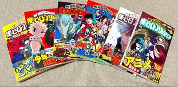 [ 초판 ] 나의 히어로 아카데미아 1쇄 6권 세트 오비 포함 레어