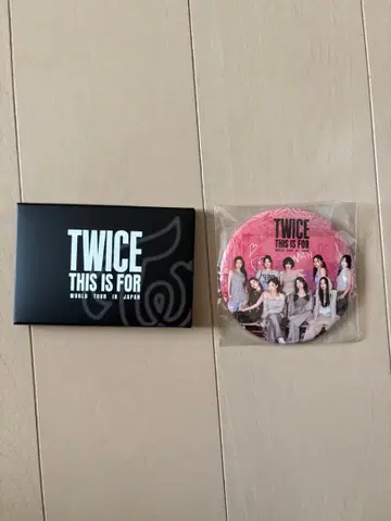 TWICE 업그레이드 특전 트레이딩 카드 캔뱃지