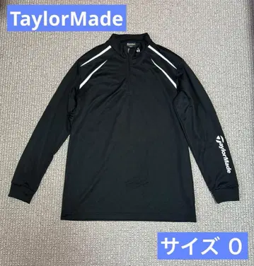 최종 가격 TaylorMade 테일러메이드 블랙 긴팔 셔츠 사이즈 0