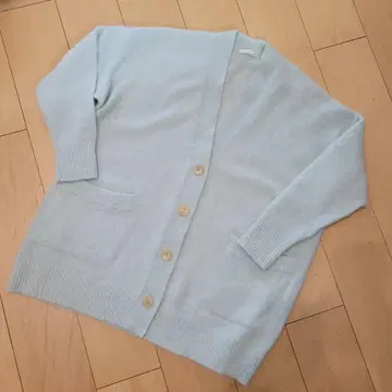 MACPHEE 모헤어 혼방 울 가디건 새상품급