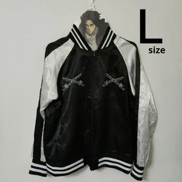 진격의 거인 스카잔 블랙/화이트 L