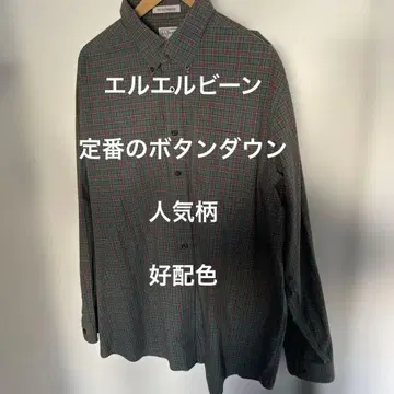 L.L.Bean XL 체크 무늬 셔츠