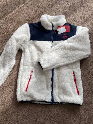 오늘 최종 CHUMS 보아 플리스 자켓 화이트/네이비