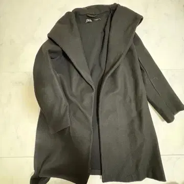 ZARA 블랙 롱 코트 M