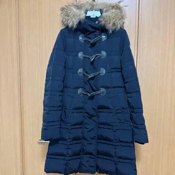 MONCLER 다운 코트 블랙 여성용