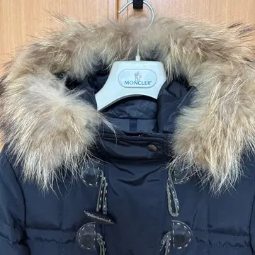 MONCLER 다운 코트 블랙 여성용