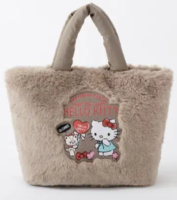 시마무라 산리오 퍼 토트백 키티