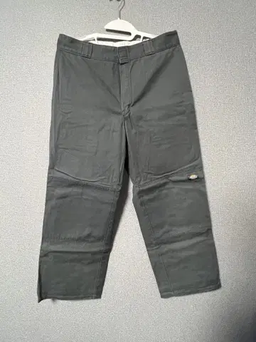 Dickies/루즈핏/더블니/워크 팬츠 그레이 / 사이즈 34
