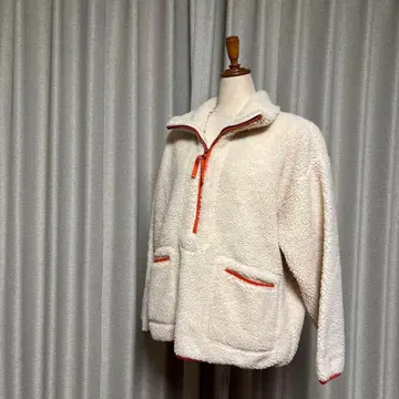 택 포함 새상품 POU DOU DOU 보아 자켓 하프 지퍼 M 사이즈