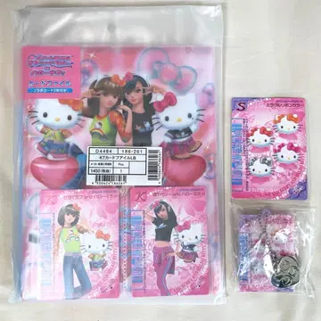 [세트 판매] 러브 and 베리 키티 콜라보 카드 파일