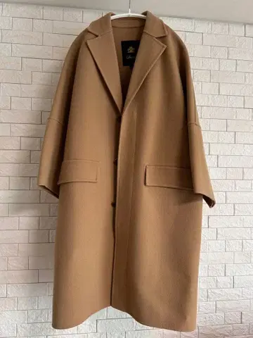 Drawer 멜톤 코트 카멜 36